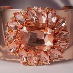 Elegant Rose Gold Crystal Bracelet